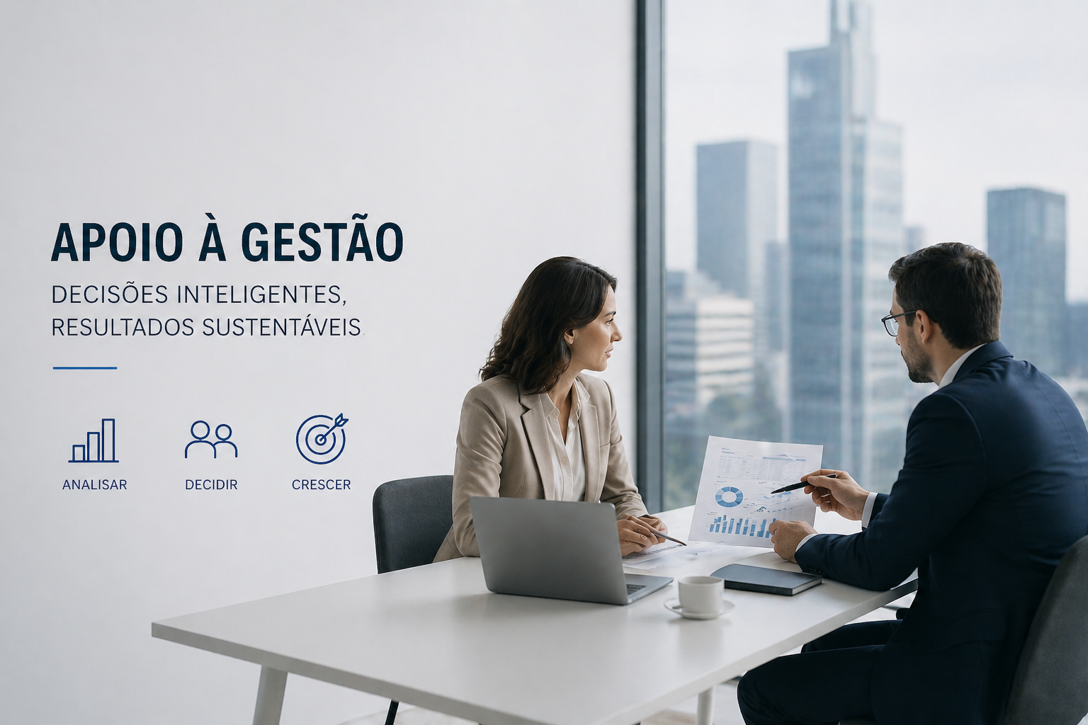 Apoio à gestão: como tomar decisões mais inteligentes na sua empresa