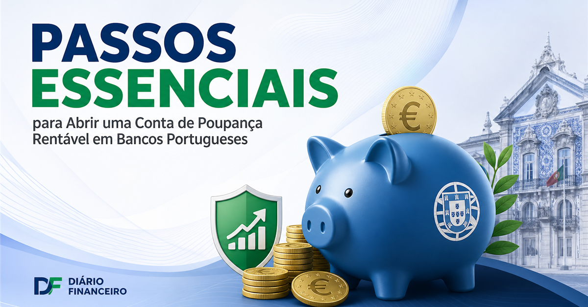 Passos Essenciais para Abrir uma Conta de Poupança Rentável em Bancos Portugueses